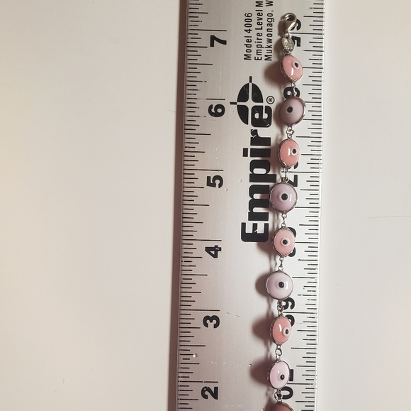 Pink Guardian Eye Bracelet Sterling silver - Picture 3 of 3